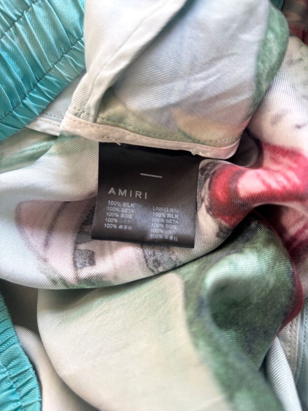 Tropical Print Swim Shorts with Drawstring - Picture 8 of 12